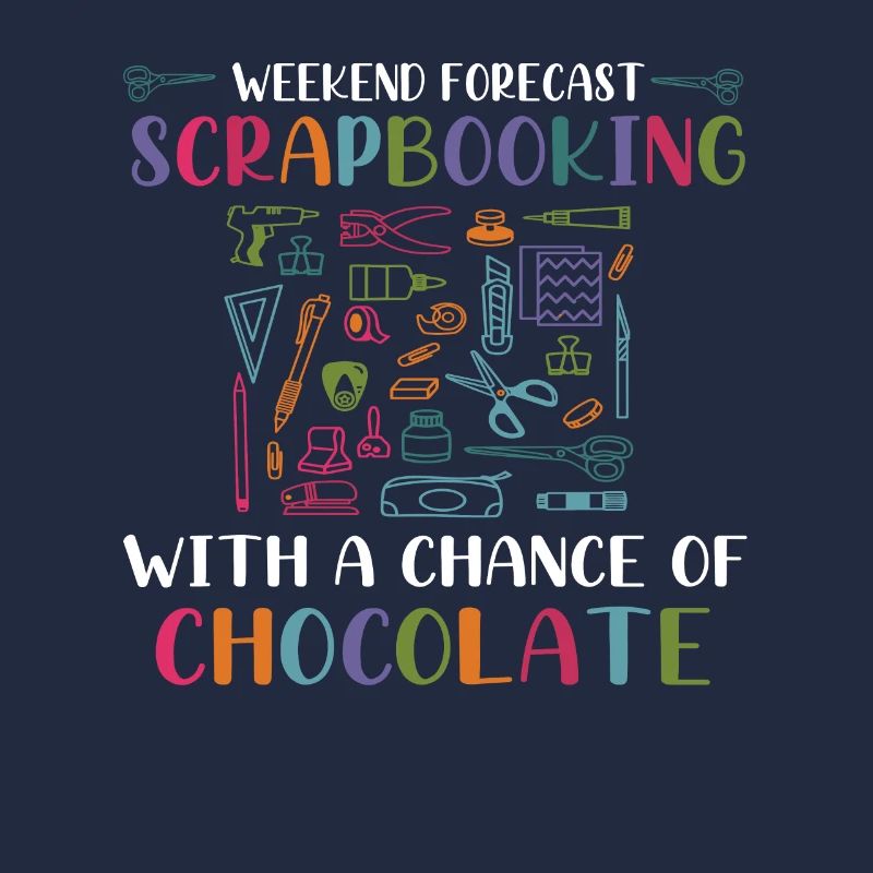 Prévisions du week-end Scrapbooking avec chocolat