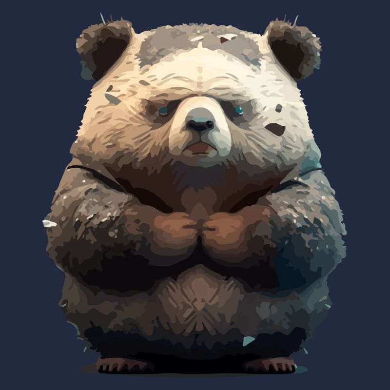 Bako the grumpy bear