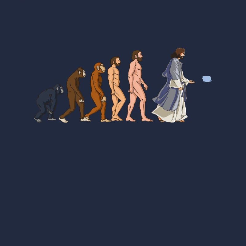 Jesus Cornhole Evolution - Lustiges Cornhole