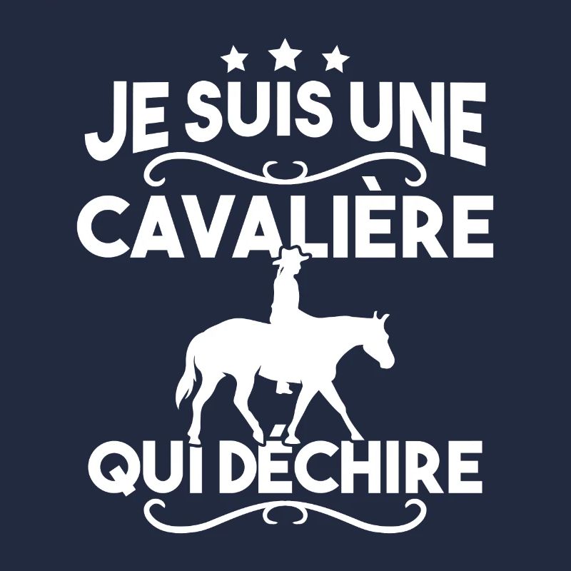 Je suis une cavalière qui déchire