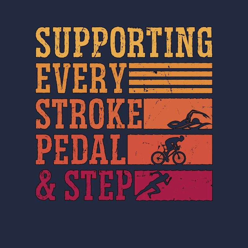 Triathlon Supporting Every Stroke Pedal & Training