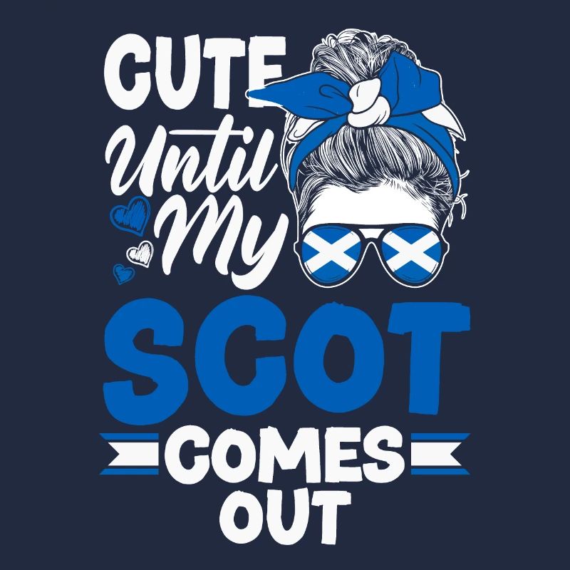 Écosse écossaise Citation du drapeau écossais