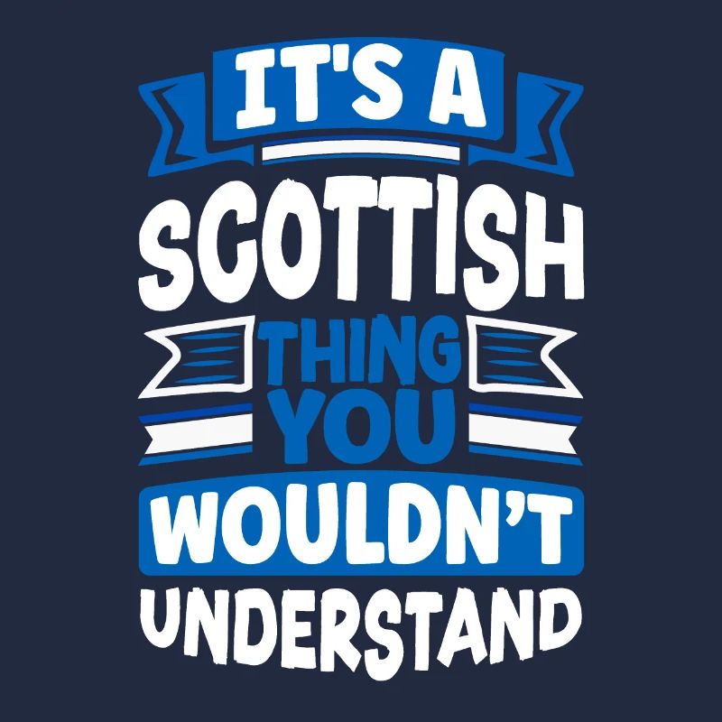 Écosse écossaise Citation du drapeau écossais