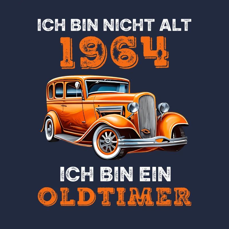1964 Geburtstag Oldtimer Auto Spruch
