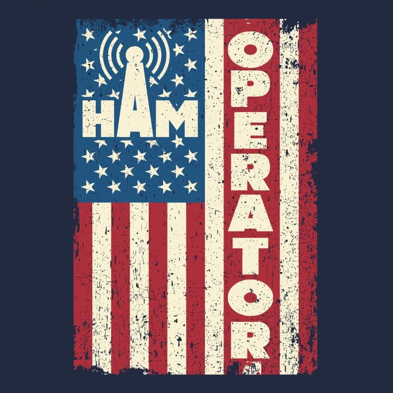 Ham Operator US-Flagge