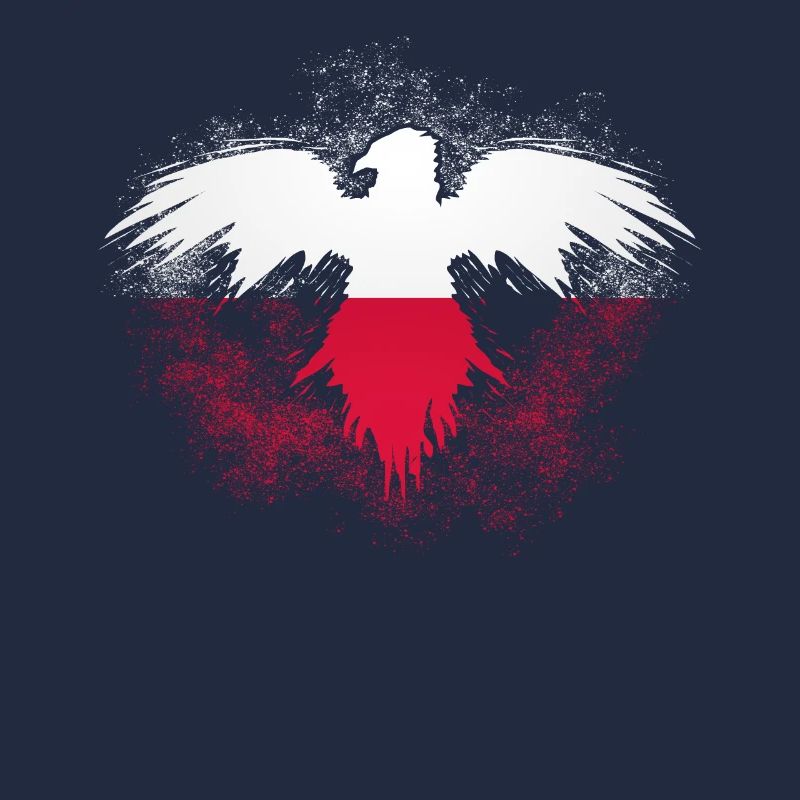 Drapeau polonais Eagle Pole Pologne