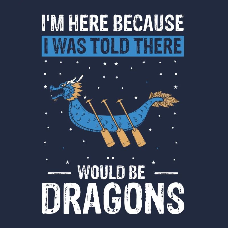 Drachenboot Trainer und Drachenboot