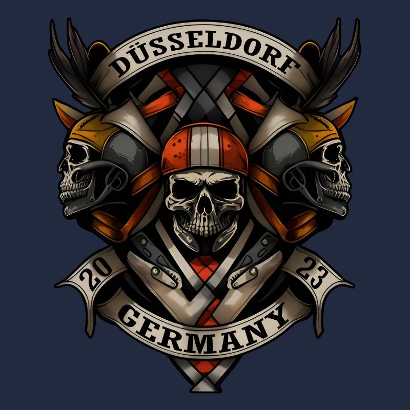 Düsseldorf Germany 2023 - Biker Style