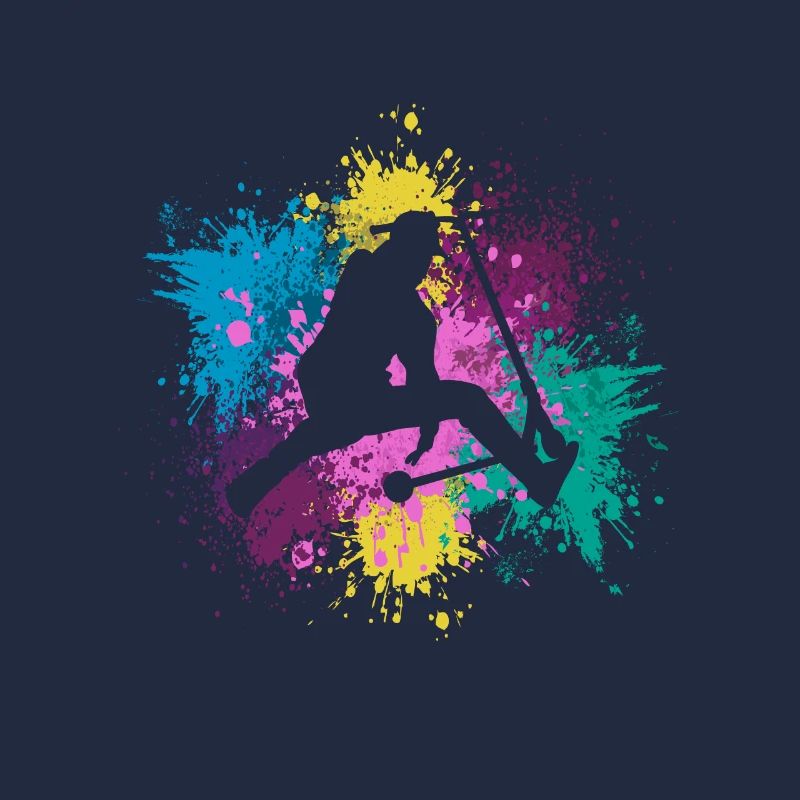Stunt Scooter Jump Tretrollers