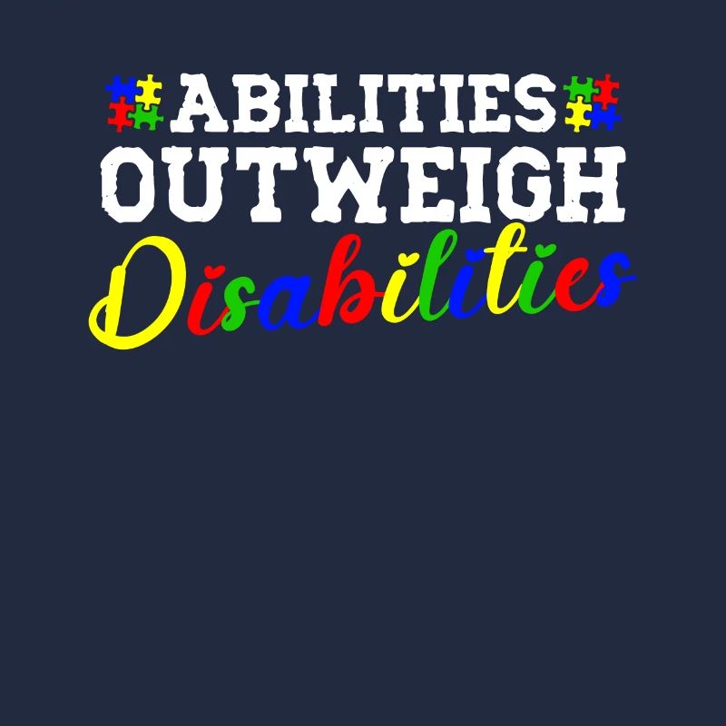 Autism awareness - abilities predominate