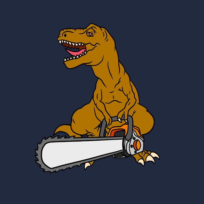 T-Rex Tronçonneuse