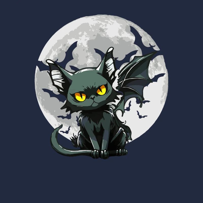 Black Cat Bat - Goth Gothic