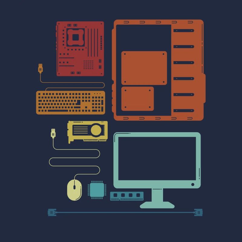 Retro Hardware Admin IT-Betrieb Informatiker