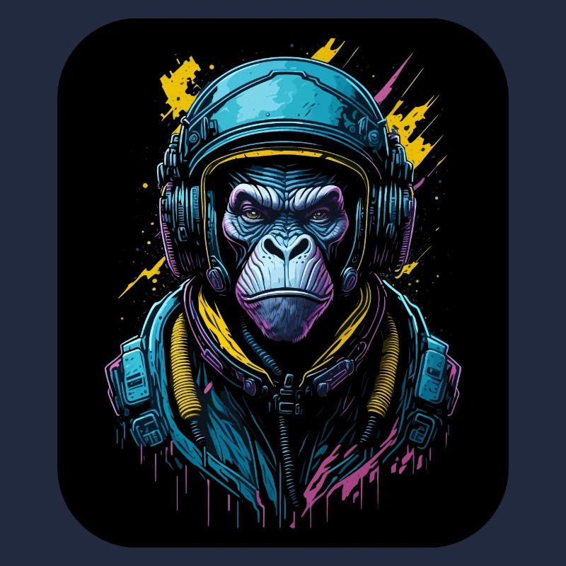 Monkey in an astronaut suit | Space pilot