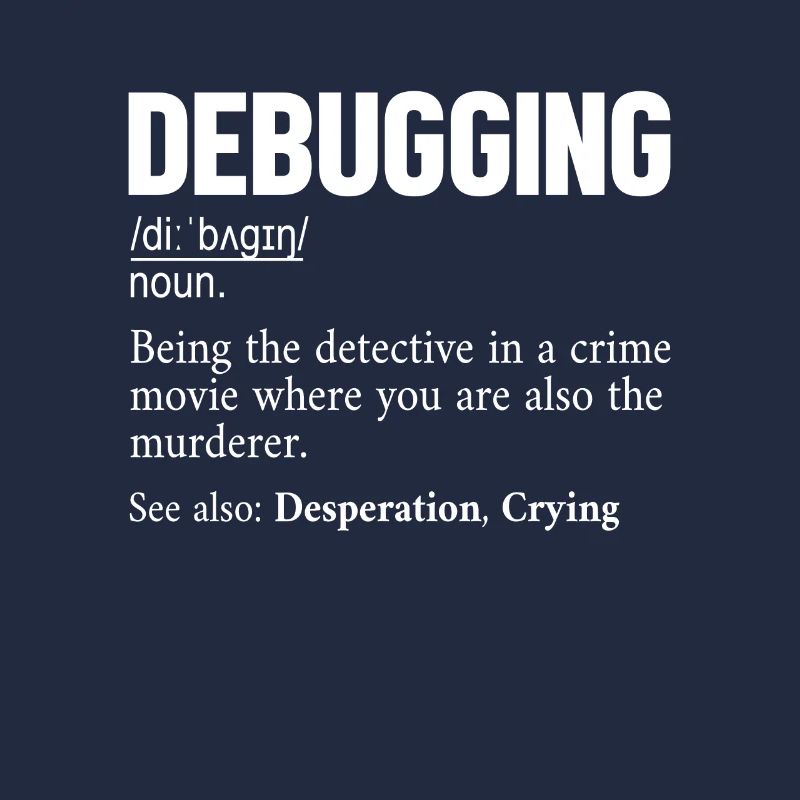 Debugging Definition Developer Coder Programmer