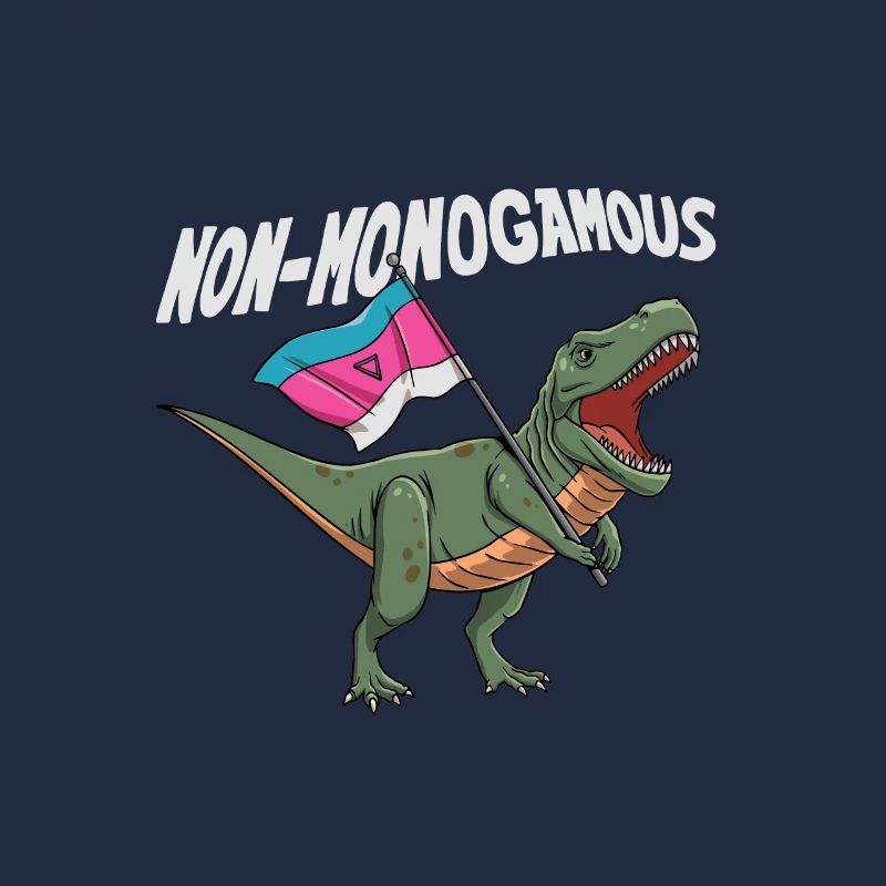 Threesome: Non-monogamous Trex polyamorous