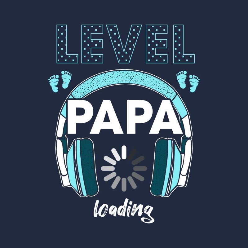 Level PAPA Loading Gamer Werdender Gamer Papa