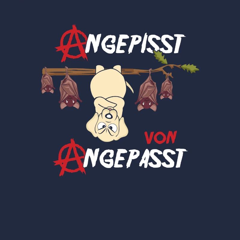 Angepisst von Angepasst Rebell Be Different Hund