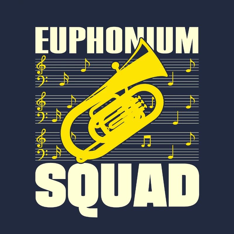 Euphonium Squad Baritone Player Gift Idea