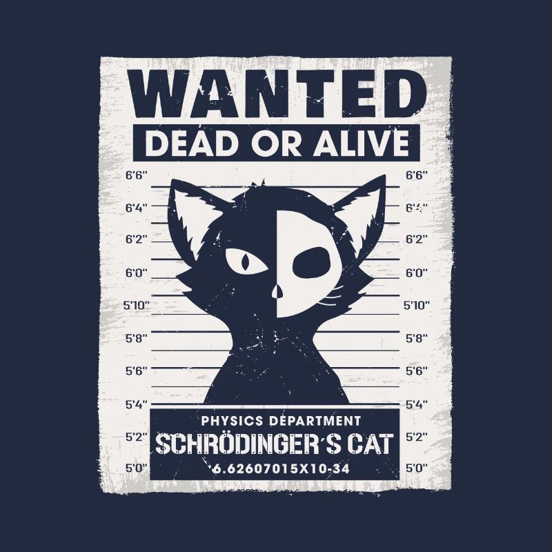 Wanted Dead Or Alive Physics Schrödingers Cat
