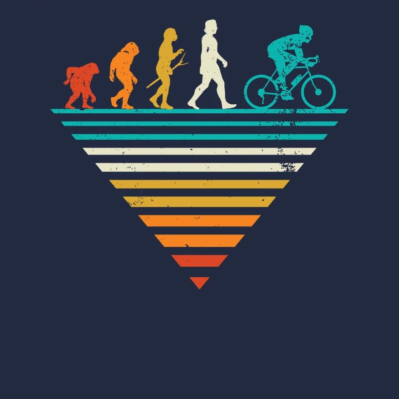 Evolution humaine - Vintage