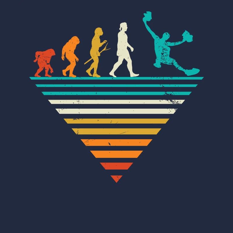 Menschliche Evolution - Vintage Bouldern