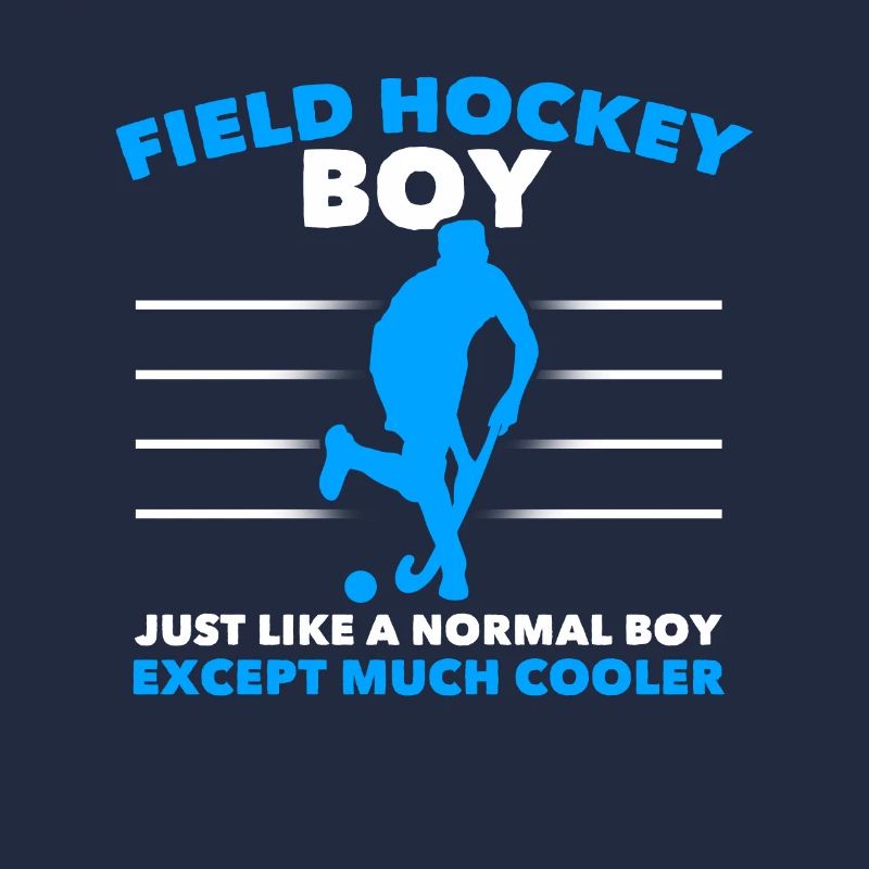 Marquer un garçon de hockey sur gazon comme une norme