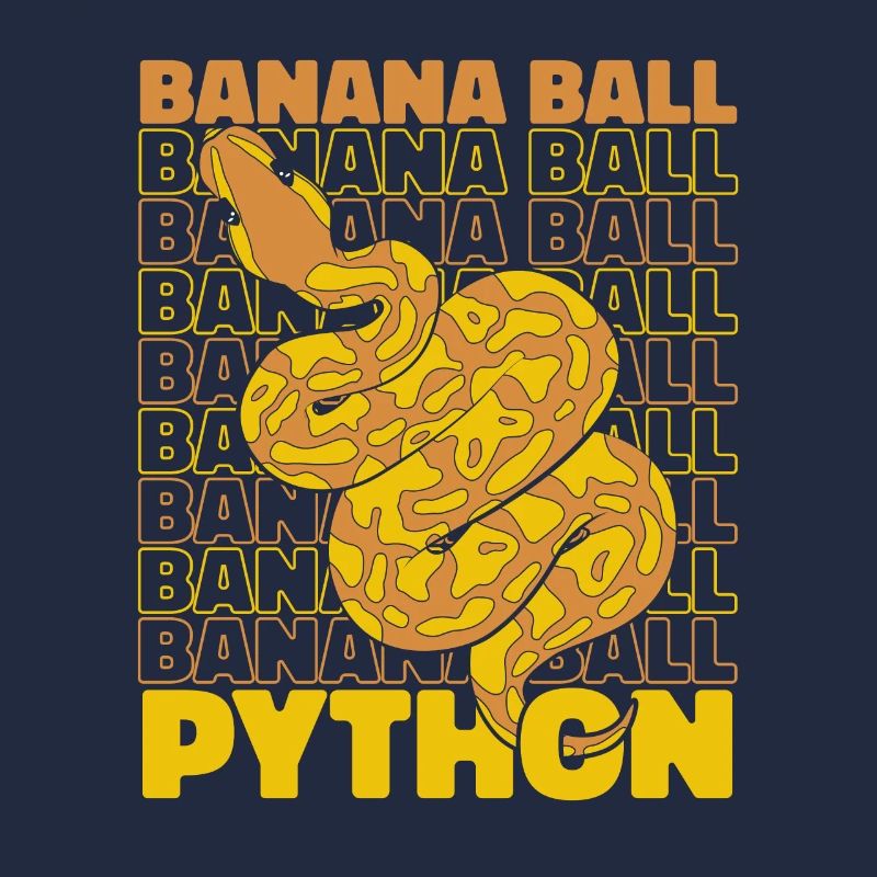 Boule de banane Python Serpent Python Boule de banane