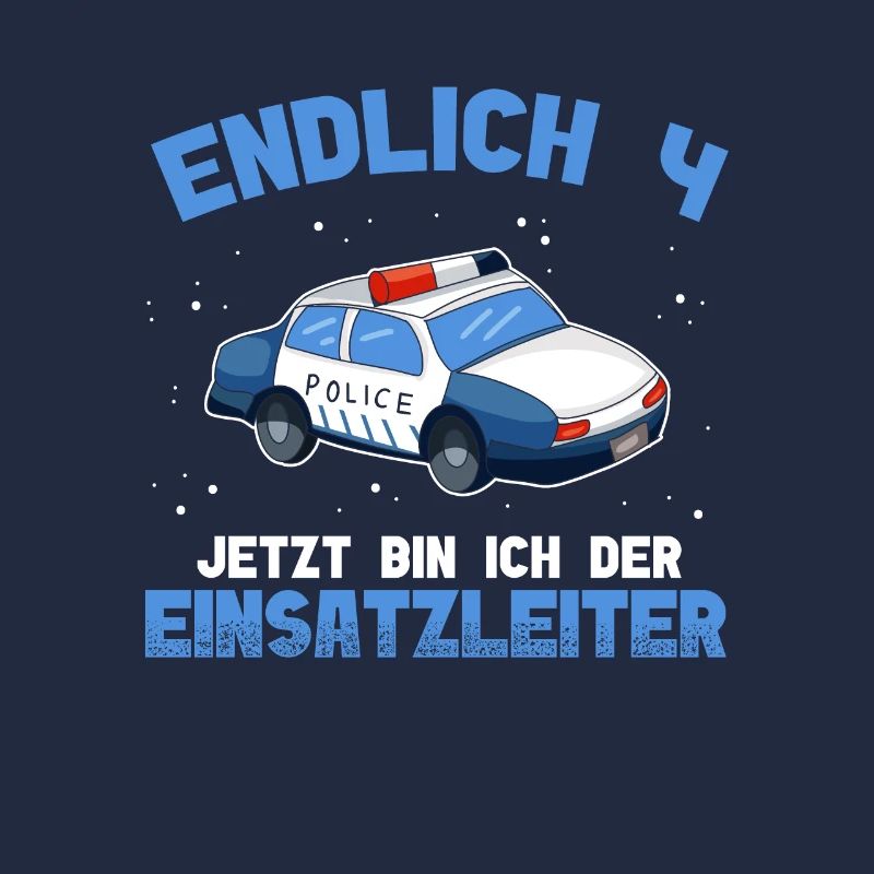4. Geburtstag Junge Polizei Einsatzleiter