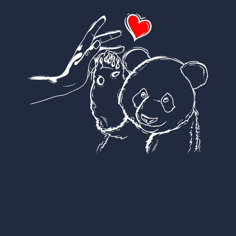 Panda Love Panda High Five