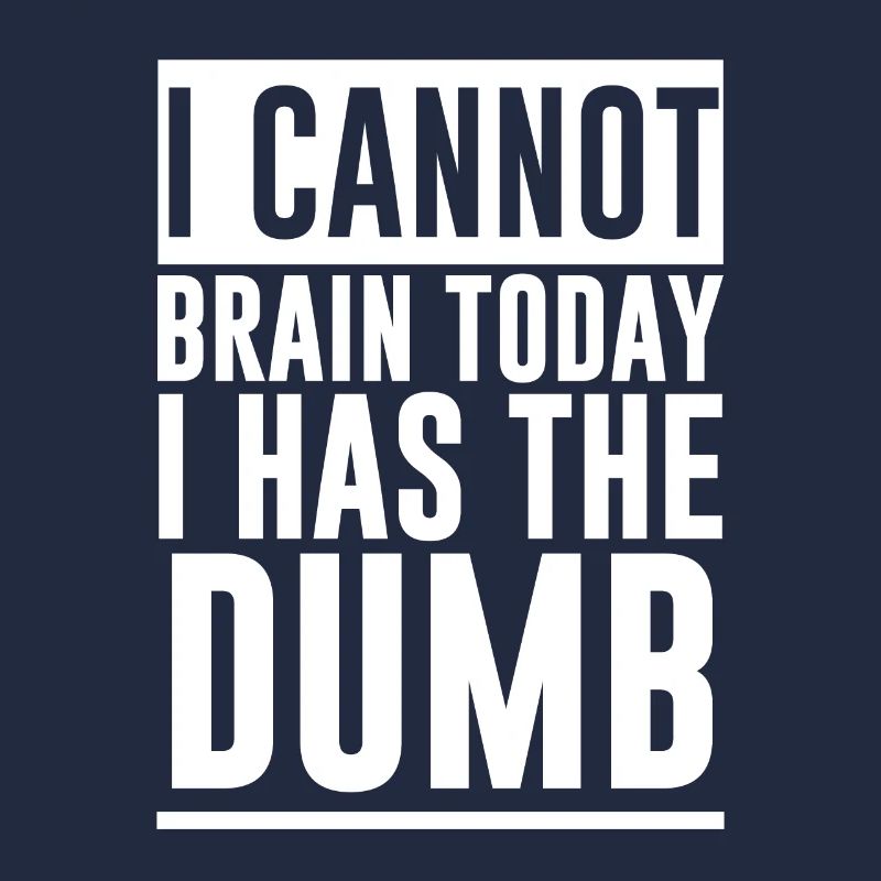 I Cannot Brain Today I Has The Dumb 2