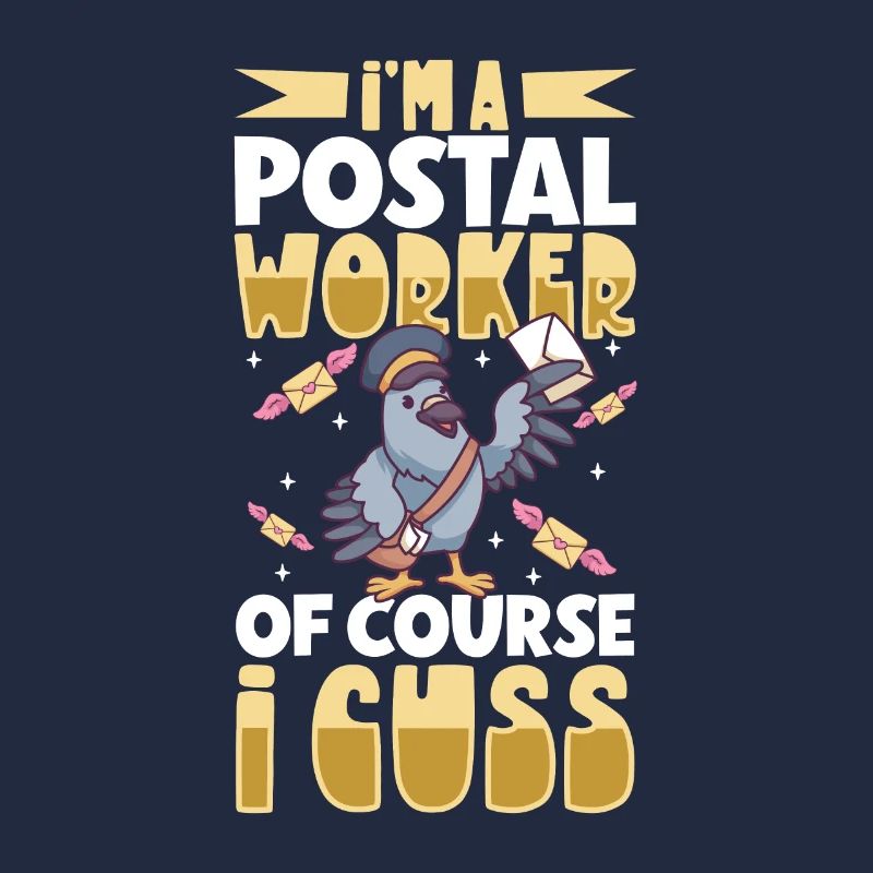 Commis des postes Postlady Postman Post Office
