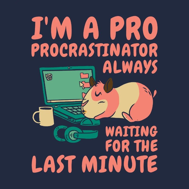 Procrastiner le temps du procrastinateur de hamster