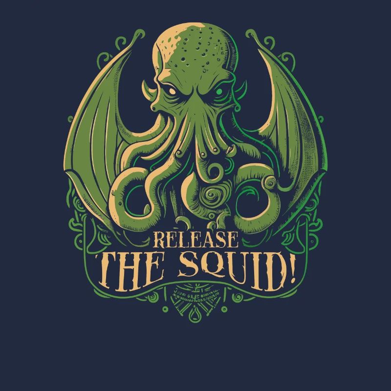 Cthulhu Release The Squid, Cosmic Horror Cthulhu