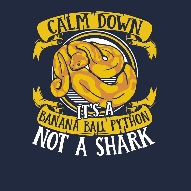 Calmez-vous, ce n’est pas une boule de banane de python de requin