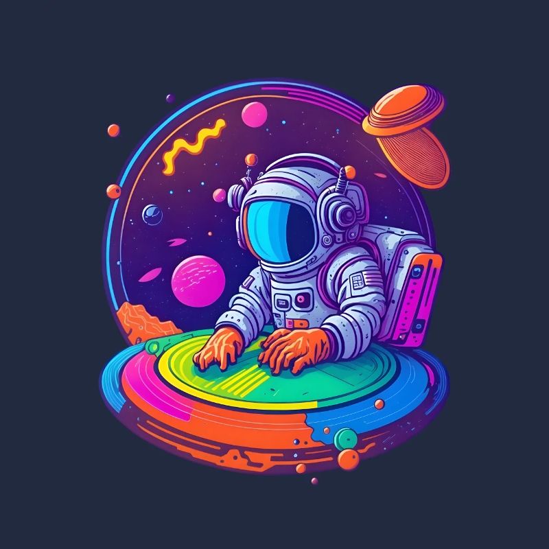 DJ Astronaute Rétro