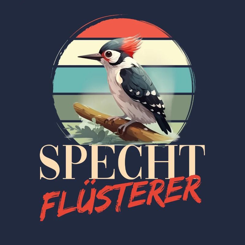 Specht Flüsterer Buntspecht Vogel