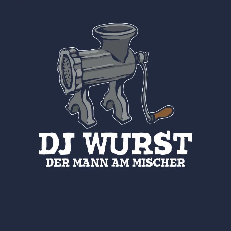 Dj Wurst Der Mann Am Mischer Fleischer Fleischwolf
