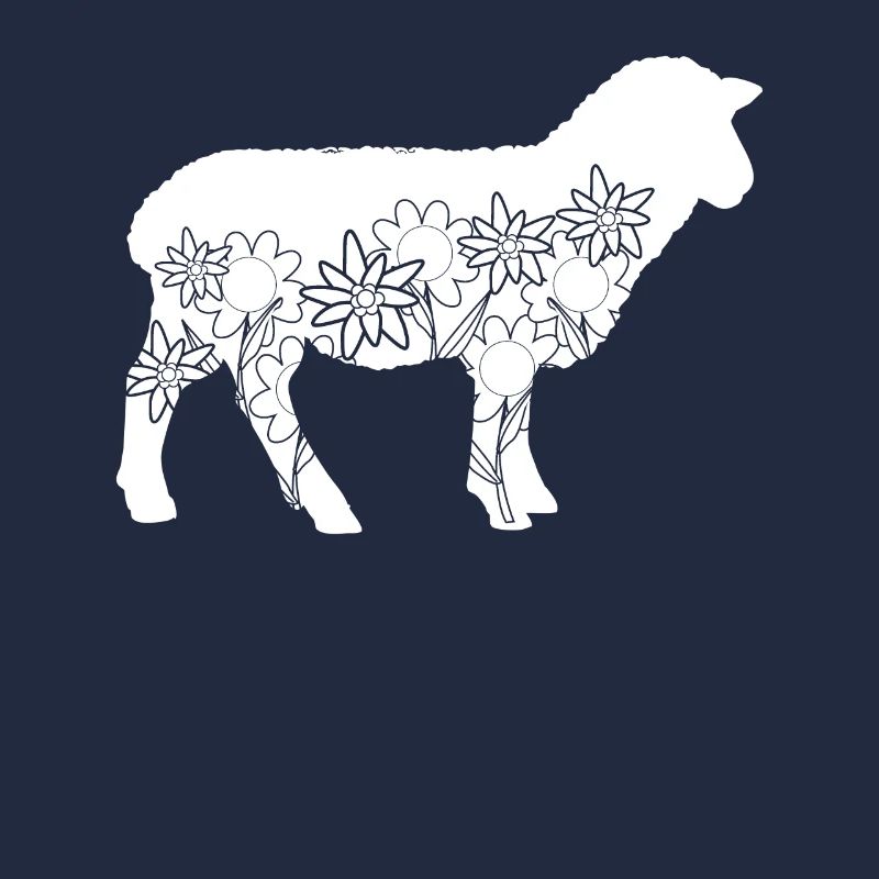 Schaf Blumen Schafe Blüten Schäfchen