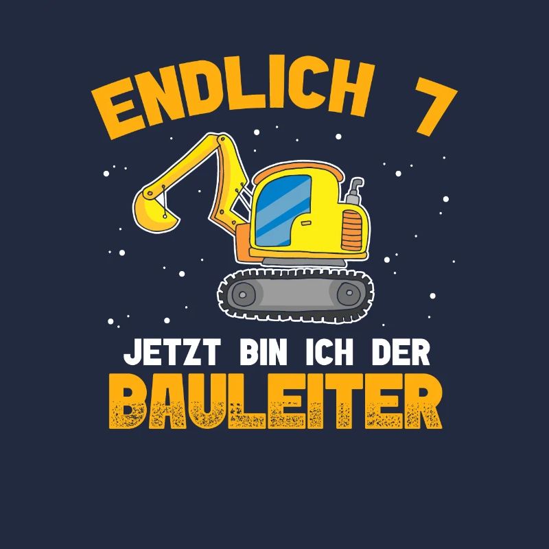 Endlich 7. Geburtstag Bagger Bauleiter