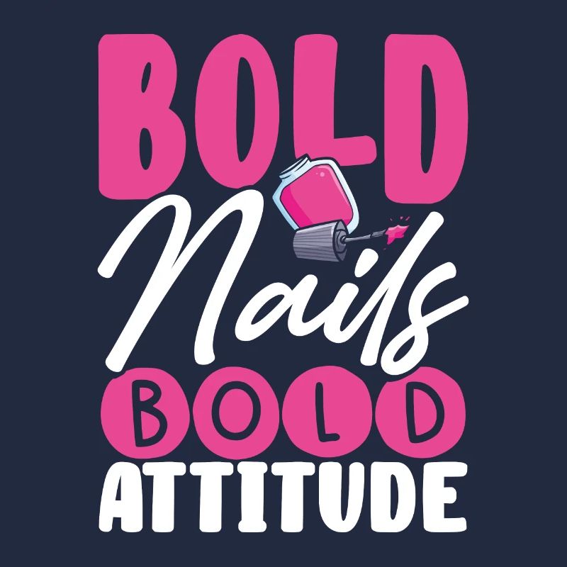 Bold nails, bold attitude