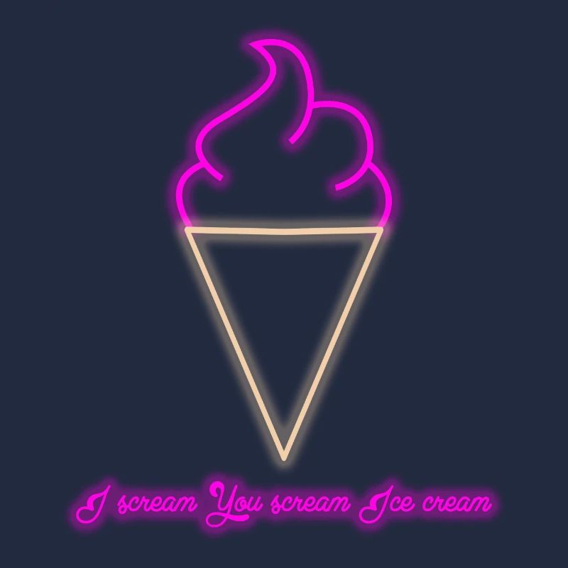 Eis Eiscreme Spruch Eisbecher