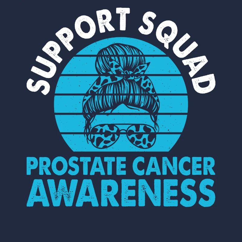 Support Squad Prostatakrebs Awareness Month Blue
