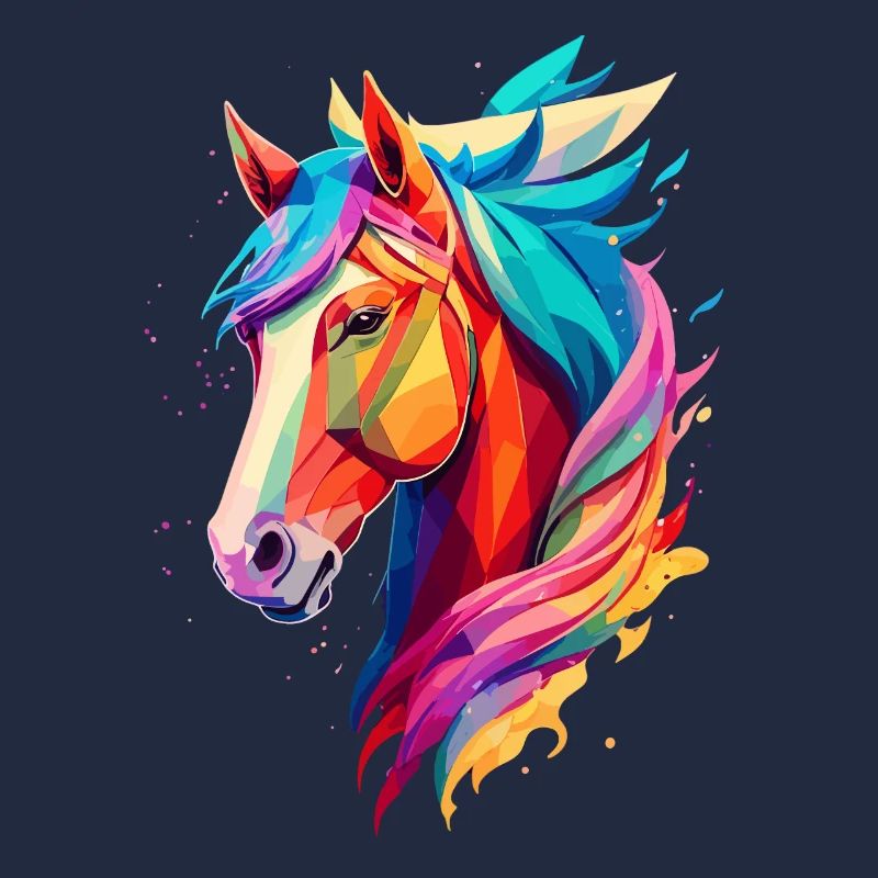 Polygon Pferd