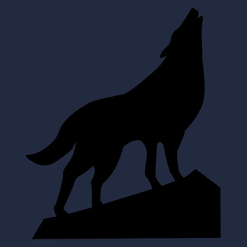 Wolf heult