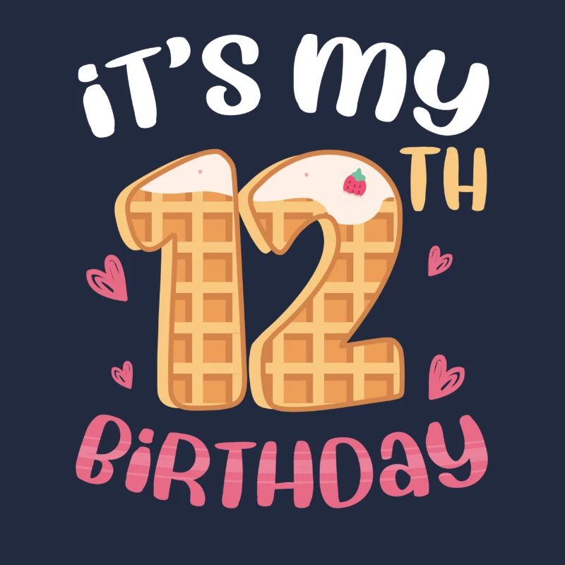 12th Birthday Waffle