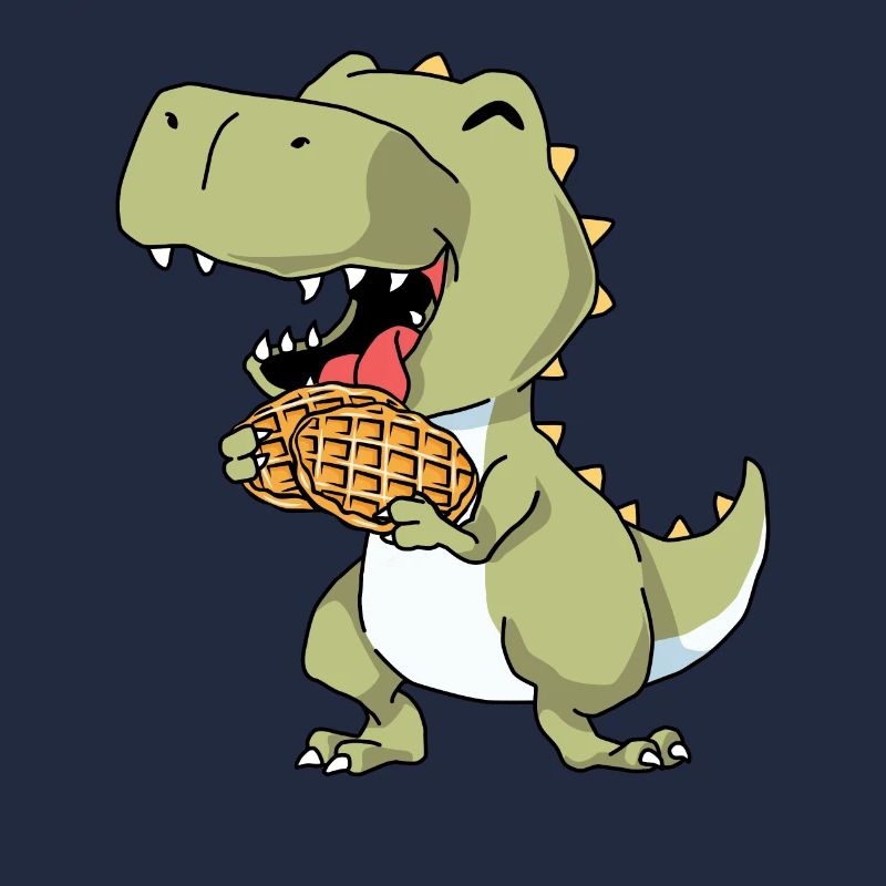 T-Rex Waffeln
