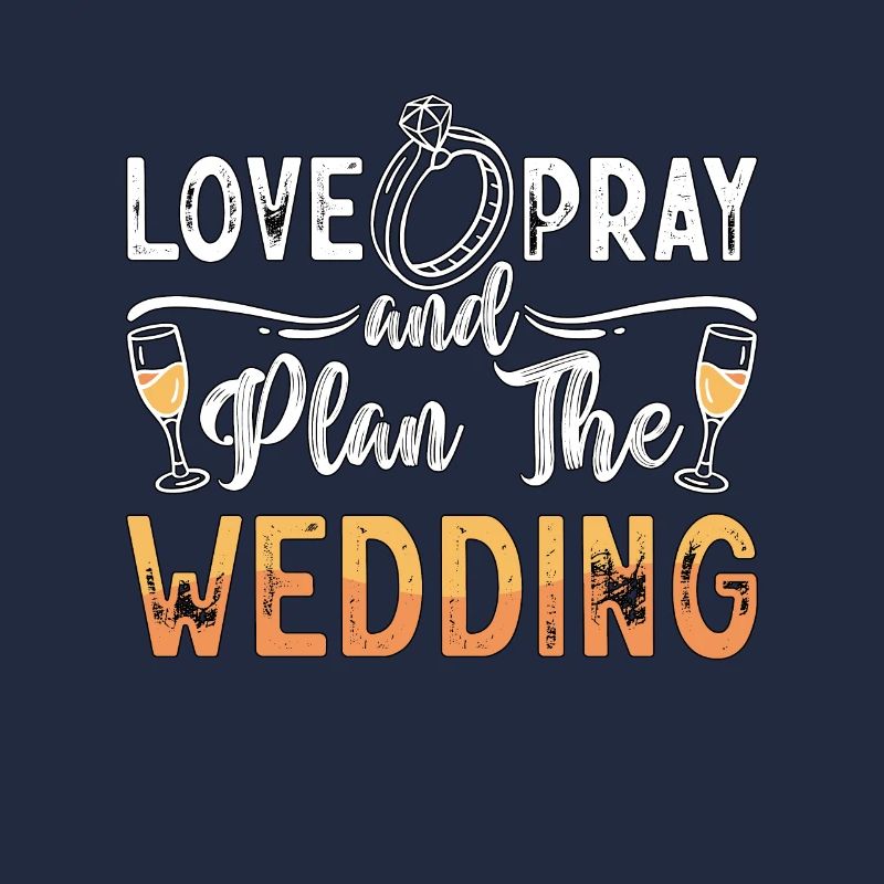 Wedding Planner Love Pray & Plan Wedding Organizer