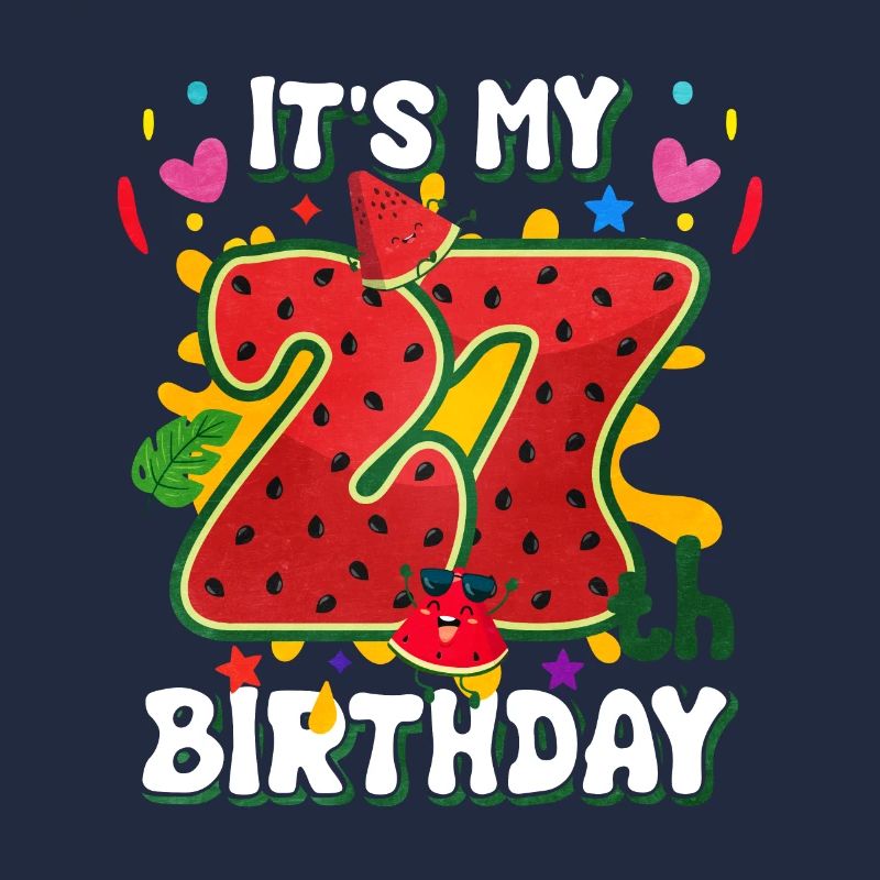 27e anniversaire Cadeau d’été de pastèque