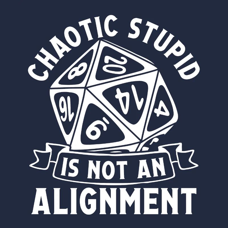 Chaotic stupid is no alignment